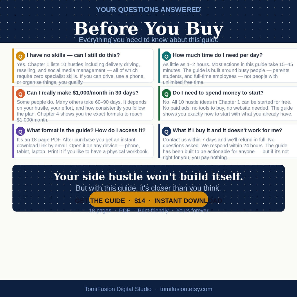 30-Day Side Hustle Guide